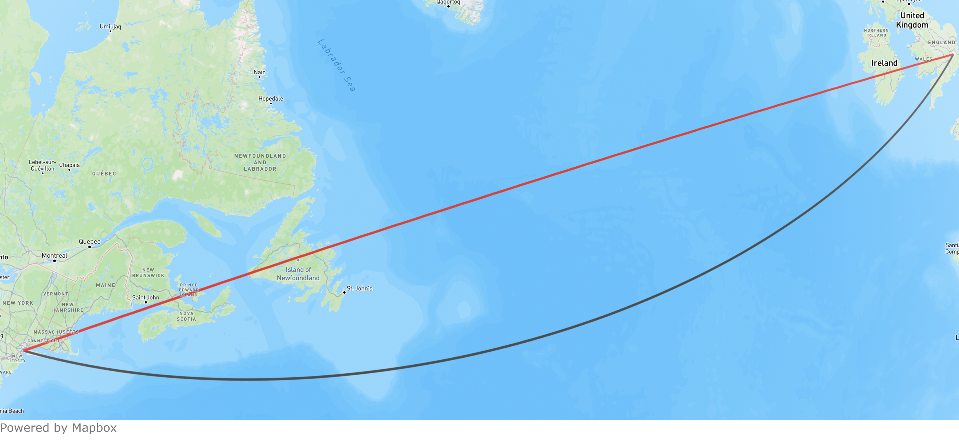 An example showing the interpretation of a GeoJSON string according to the GeoJSON standard and in Firebolt.