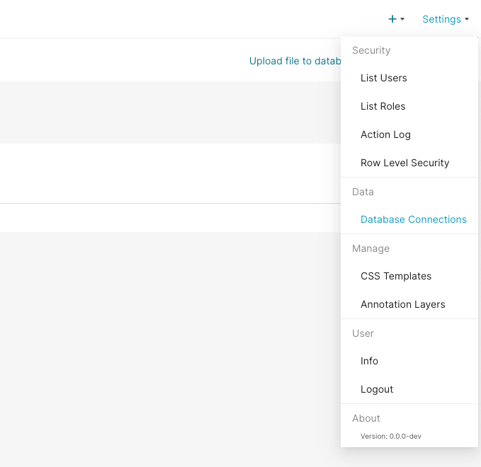 Database Connections